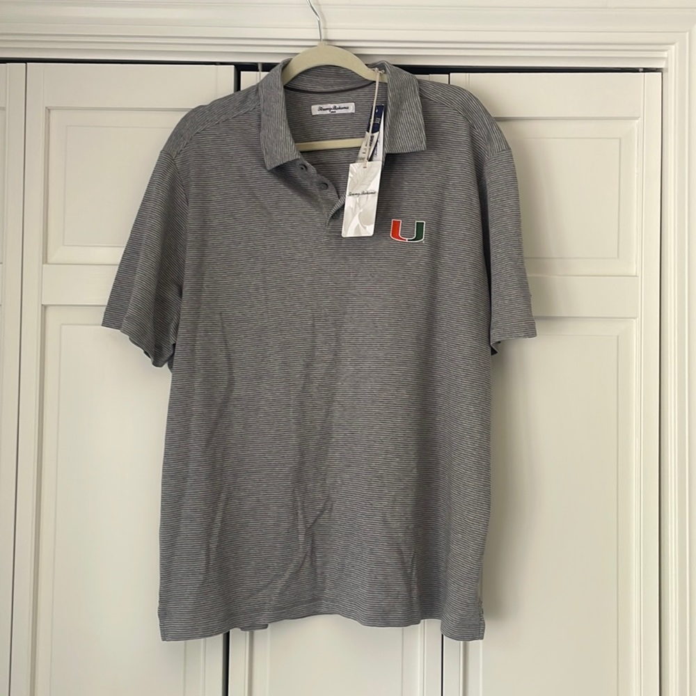 University of Miami Tommy Bahama polo